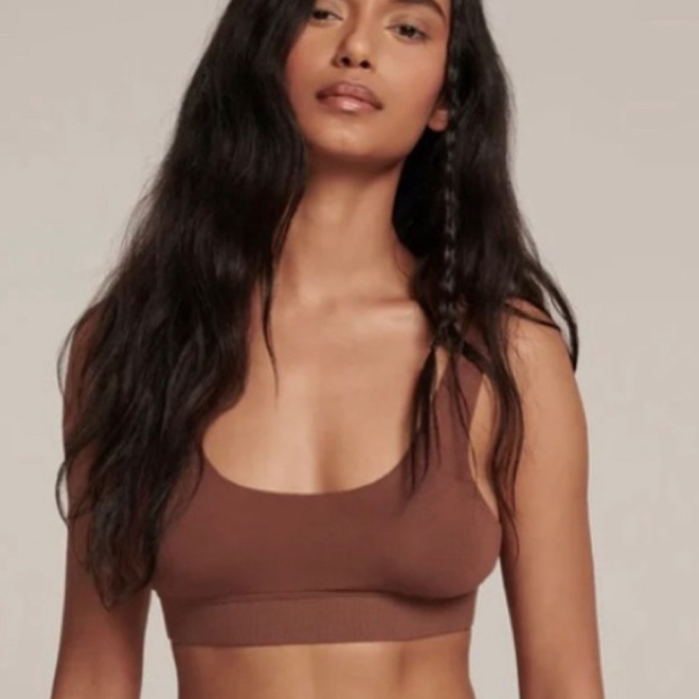Skims Scoop Neck Bralette XXS